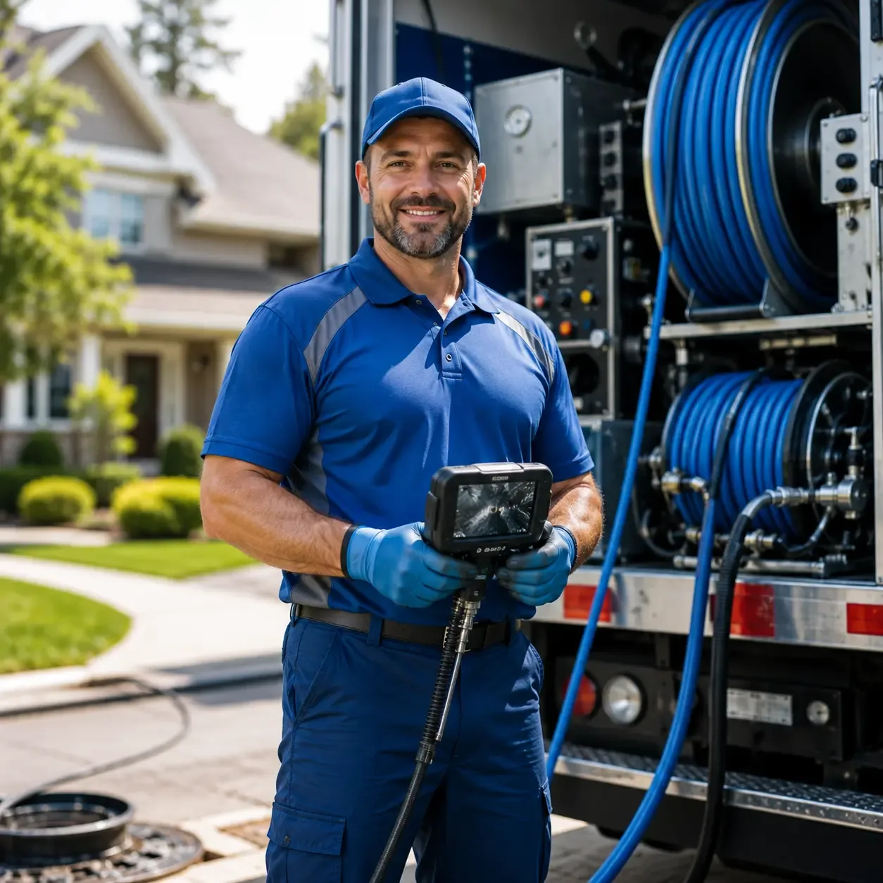 Local outdoor drain cleaning specialists in Orwell, VT